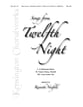 Songs from Twelfth Night SATB choral sheet music cover